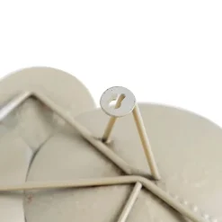 QAZQA Dekorative orientalische Wandlampe Gold mit weißen 2 Lichtern - Hikina