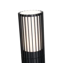 QAZQA Design Außenleuchte Schwarz 50 cm IP44 - Boris