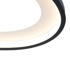 Trio Leuchten Design Deckenleuchte schwarz inkl. LED - Alexandra