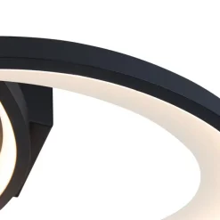 Trio Leuchten Design Deckenleuchte schwarz inkl. LED - Alexandra