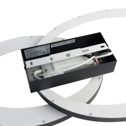 Trio Leuchten Design Deckenleuchte schwarz inkl. LED - Alexandra