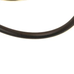 QAZQA Design Deckenleuchte schwarz inkl. LED 3 Stufen dimmbar - Rowan