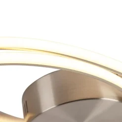 QAZQA Design Deckenleuchte Stahl inkl. LED 3 Stufen dimmbar - Rowan