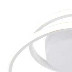 Trio Leuchten Design Deckenleuchte weiß inkl. LED 3-stufig dimmbar - Krula