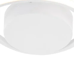 Trio Leuchten Design Deckenleuchte weiß inkl. LED 3-stufig dimmbar - Krula