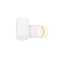 QAZQA Design Deckenstrahler weiß verstellbar GU10 50mm - Michael