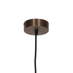 QAZQA Design Hängelampe Dunkelbronze GU10 50mm - Tubo