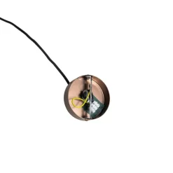 QAZQA Design Hängelampe Dunkelbronze GU10 50mm - Tubo