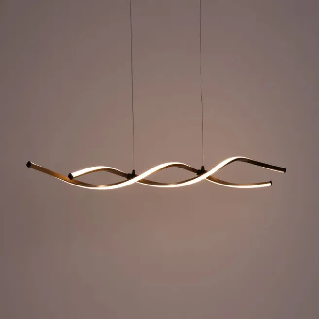 Paul Neuhaus Design Hängelampe Gold inkl. LED dimmbar - Zina