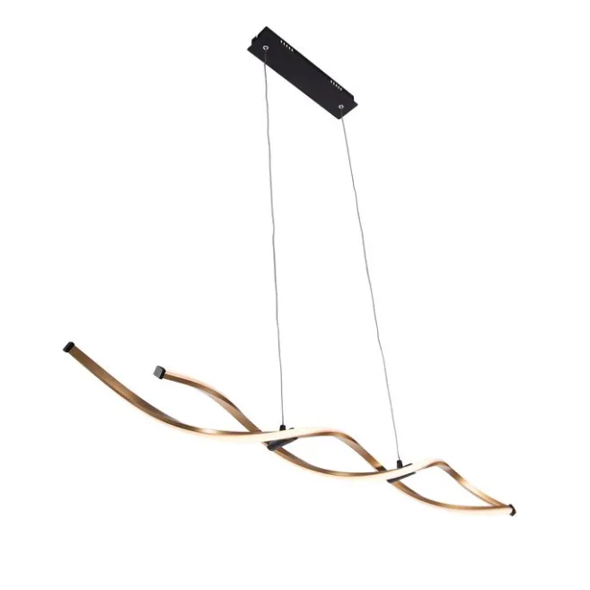 Paul Neuhaus Design Hängelampe Gold inkl. LED dimmbar - Zina