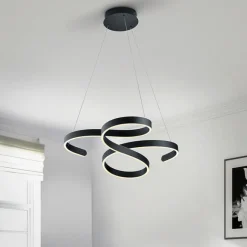 Trio Leuchten Design Hängelampe grau inkl. LED 3-stufig dimmbar - Frank