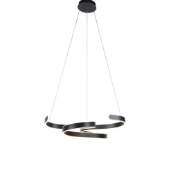 Trio Leuchten Design Hängelampe grau inkl. LED 3-stufig dimmbar - Frank