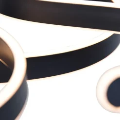 Trio Leuchten Design Hängelampe grau inkl. LED 3-stufig dimmbar - Frank