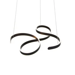 Trio Leuchten Design Hängelampe grau inkl. LED 3-stufig dimmbar - Frank