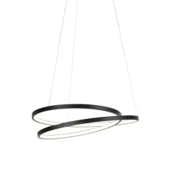 Paul Neuhaus Design Hängelampe schwarz 55cm inkl. LED dimmbar - Rowan