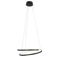 Paul Neuhaus Design Hängelampe schwarz 55cm inkl. LED dimmbar - Rowan