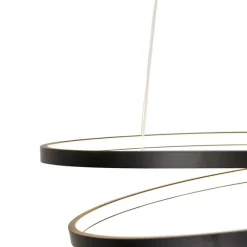 Paul Neuhaus Design Hängelampe schwarz 55cm inkl. LED dimmbar - Rowan