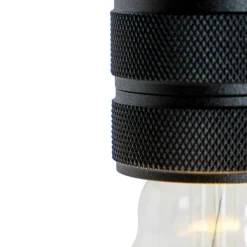 QAZQA Design Hängelampe schwarz 5-flammig - Cavalux