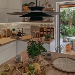 QAZQA Design Hängelampe schwarz inkl. LED 3-stufig dimmbar - Pauline