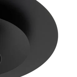 QAZQA Design Hängelampe schwarz inkl. LED 3-stufig dimmbar - Pauline