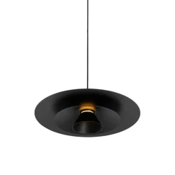 QAZQA Design Hängelampe schwarz inkl. LED 3-stufig dimmbar - Pauline