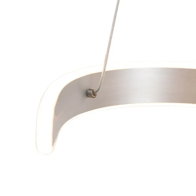 Trio Leuchten Design Hängelampe Stahl inkl. LED 3-stufig dimmbar - Frank