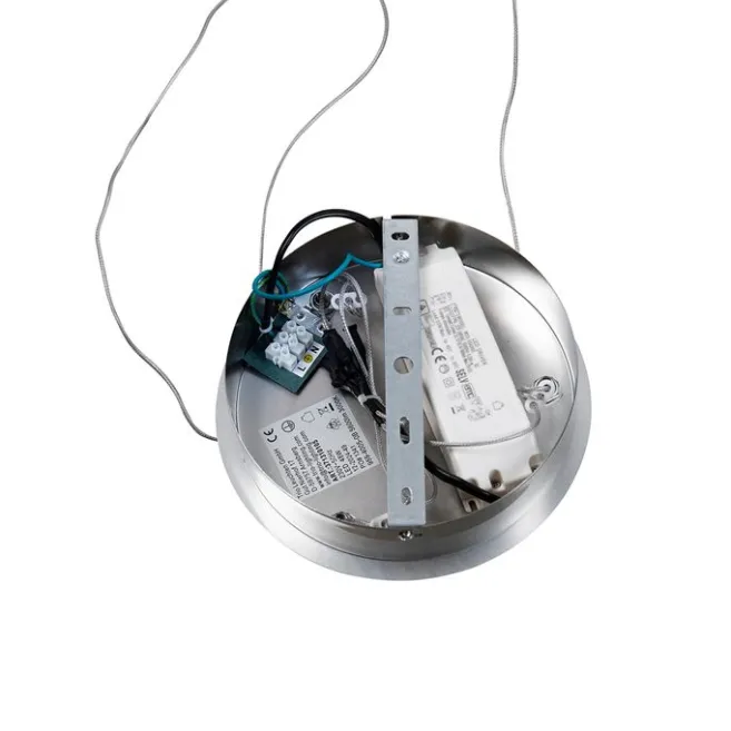 Trio Leuchten Design Hängelampe Stahl inkl. LED 3-stufig dimmbar - Frank