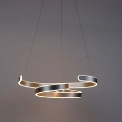 Trio Leuchten Design Hängelampe Stahl inkl. LED 3-stufig dimmbar - Frank
