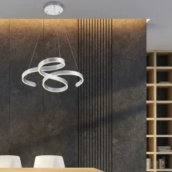 Trio Leuchten Design Hängelampe Stahl inkl. LED 3-stufig dimmbar - Frank