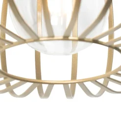 QAZQA Design Hängeleuchte Messing 39cm - Johanna