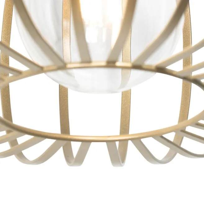 QAZQA Design Hängeleuchte Messing 39cm - Johanna