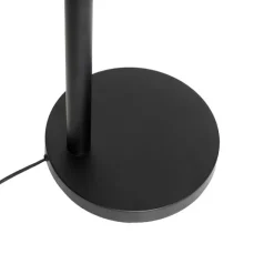 QAZQA Design Stehleuchte schwarz inkl. LED 5-flammig - Sixties Trento