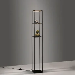 Paul Neuhaus Design Stehleuchte schwarz inkl. LED mit Touchdimmer - Jitske