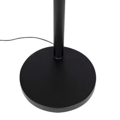 QAZQA Design Stehleuchte schwarz 5-Licht - Sixties