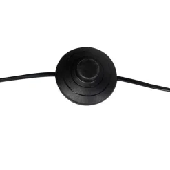 QAZQA Design Stehleuchte schwarz 5-Licht - Sixties