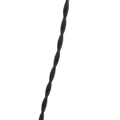 QAZQA Design Stehleuchte schwarz 3-Licht - Käfig