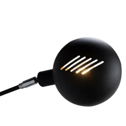 QAZQA Design Stehleuchte schwarz 5-Licht - Sixties Marmo