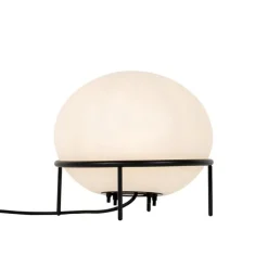 QAZQA Design Tischleuchte für den Außenbereich schwarz - Jannie