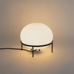 QAZQA Design Tischleuchte für den Außenbereich schwarz - Jannie