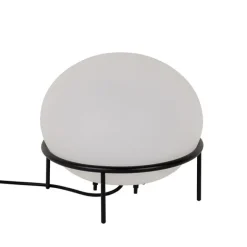 QAZQA Design Tischleuchte für den Außenbereich schwarz - Jannie