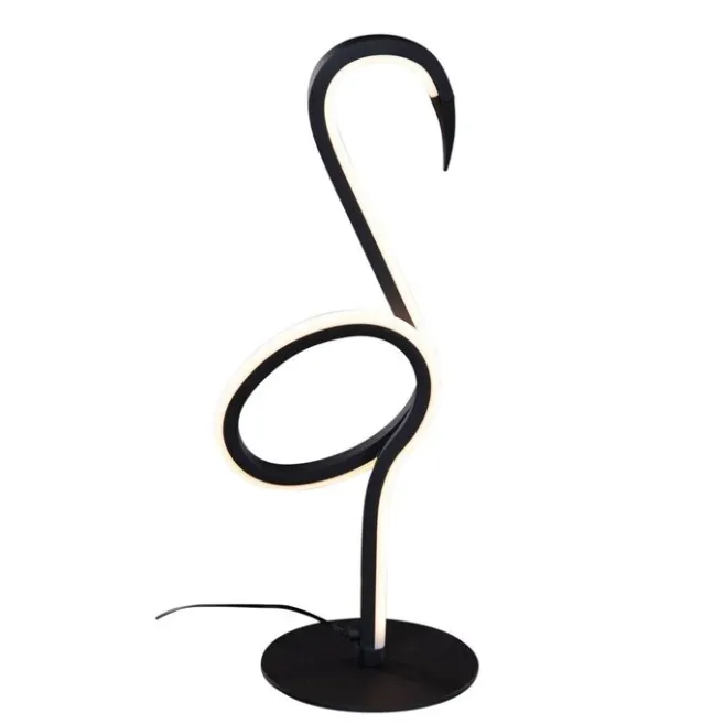 Trio Leuchten Design Tischleuchte Schwarz inkl. LED - Ingo