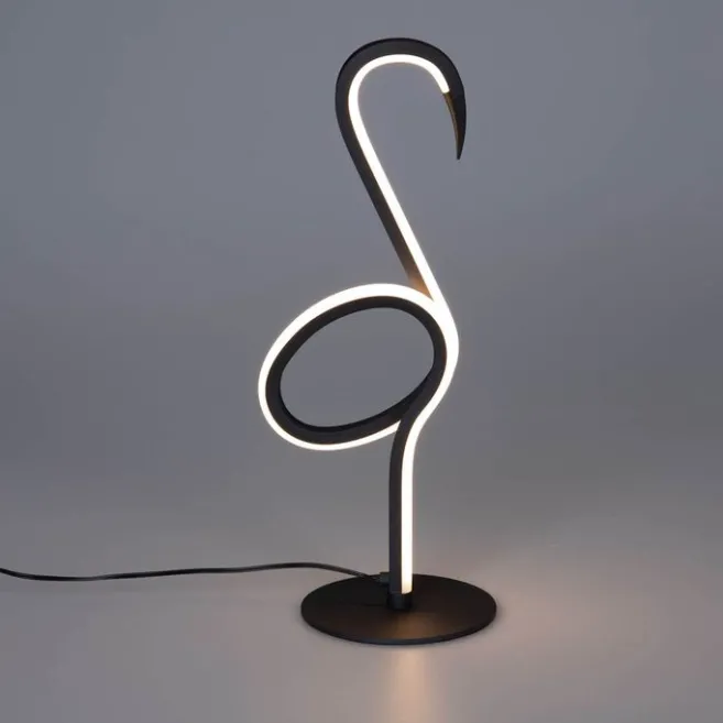 Trio Leuchten Design Tischleuchte Schwarz inkl. LED - Ingo