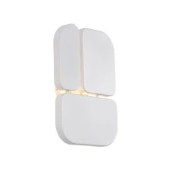 QAZQA Design Wall Lamp White 3-Lights - Planes