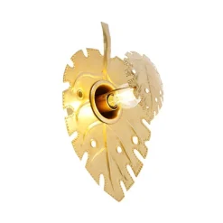 QAZQA Design Wandleuchte Antik Gold - Carballo