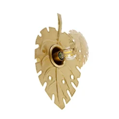 QAZQA Design Wandleuchte Antik Gold - Carballo