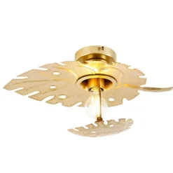 QAZQA Design Wandleuchte Antik Gold - Carballo