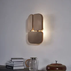 QAZQA Design Wandleuchte Bronze 3-flammig - Planes