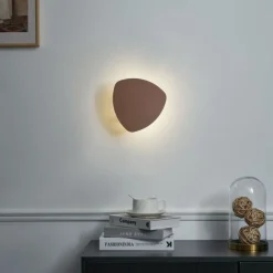 QAZQA Design Wandleuchte Bronze Organisch 20 cm 2-Lichter - Pulley