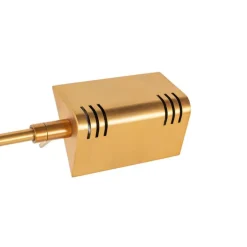 QAZQA Design Wandleuchte Bronze inkl. LED dimmbar - Notia