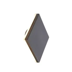 QAZQA Design Wandleuchte Graualuminium 15 cm inkl. LED 9W - Skyf